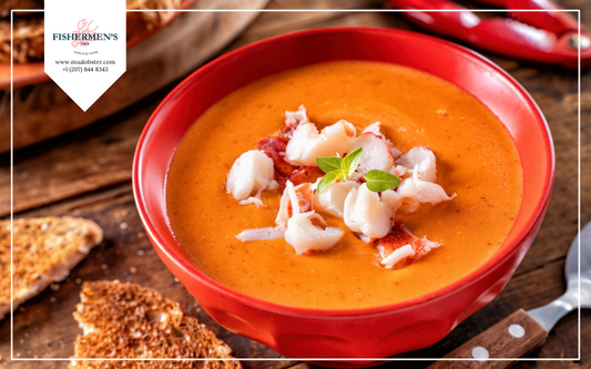 Homemade Maine Lobster Bisque Recipe