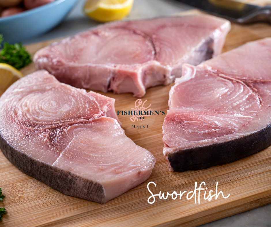 Fresh Wild-caught Swordfish Steaks